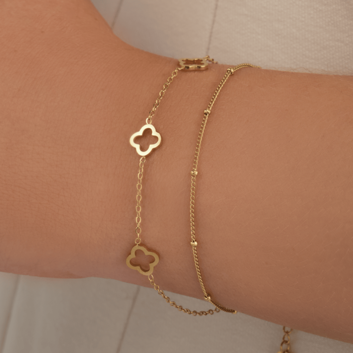 Armband open klaver
