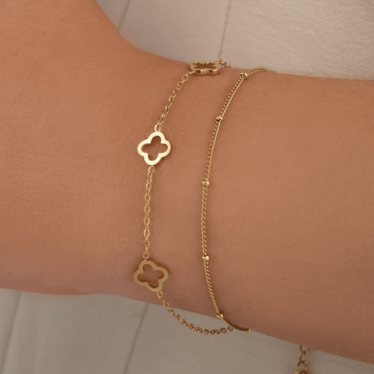 Armband open klaver