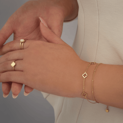 Armband open klaver