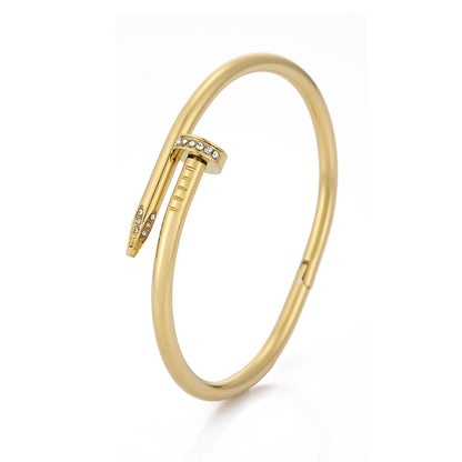 Bangle spijker steentjes