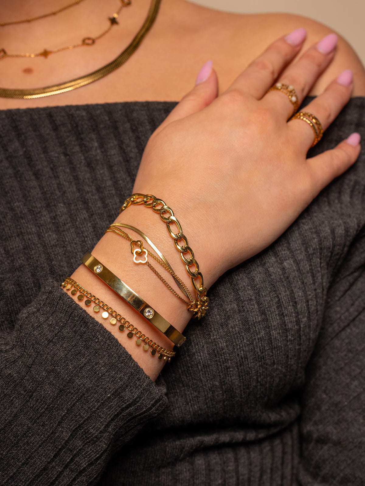 Bangle steentje