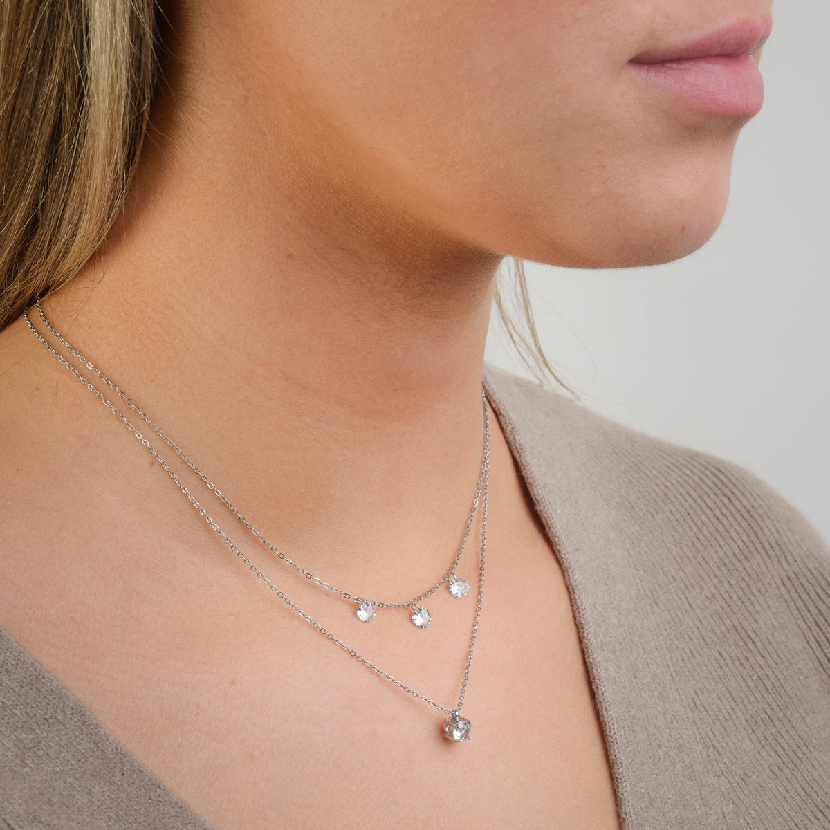 Ketting diamantje