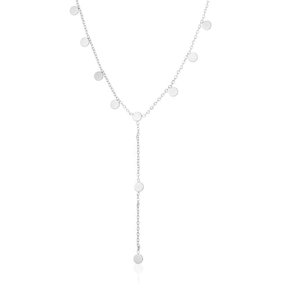 Ketting Y-vorm muntjes
