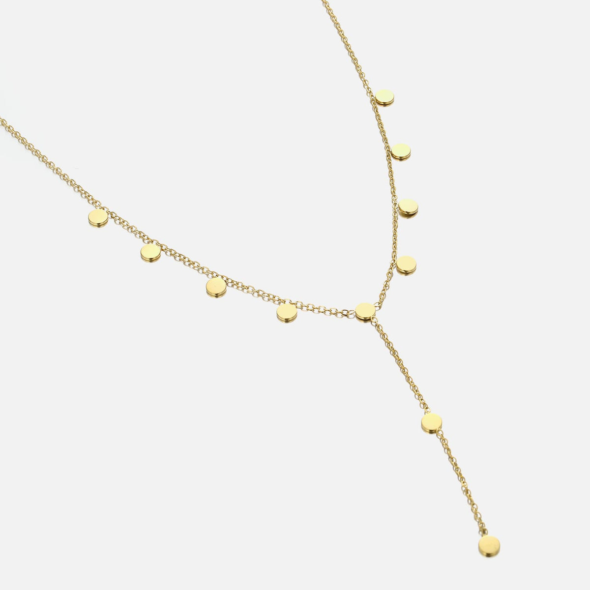 Ketting Y-vorm muntjes