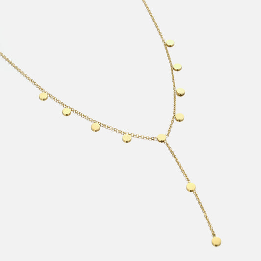 Ketting Y-vorm muntjes